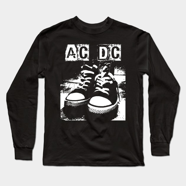acdc Long Sleeve T-Shirt by sneaky geek studio